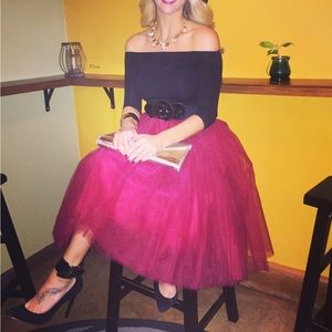 Cest Ca New York- tulle skirt